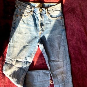AGOLDE Cropped Straight Jean size 26 💕